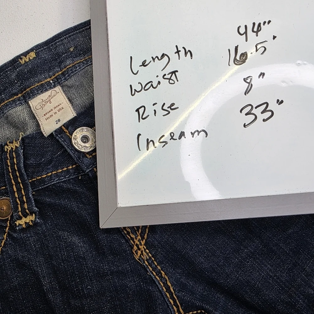 True Religion Low rise jeans - Picture 7 of 14